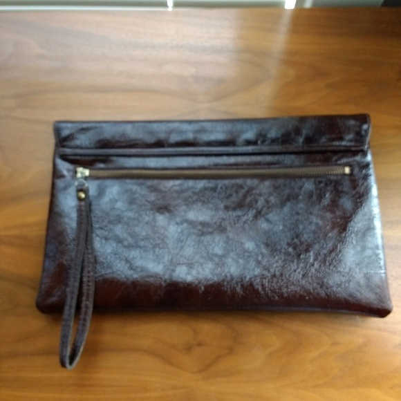 😊 HLP by Erik vintage leather clutch - Picture 3 of 5